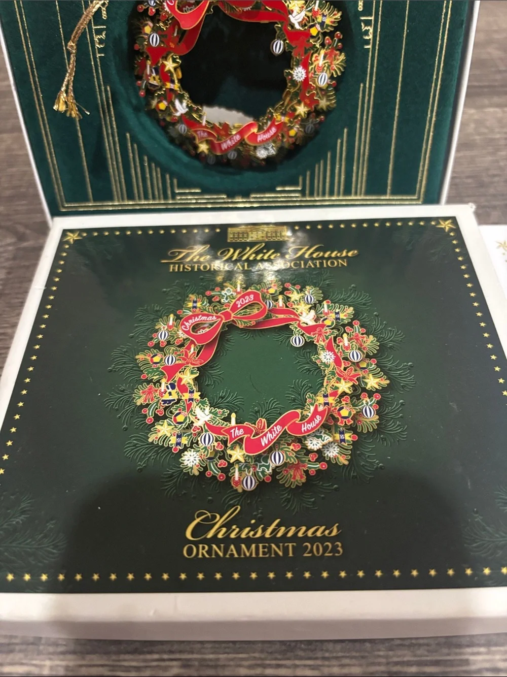 White House Christmas ornament 2023  never used no offers please